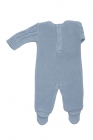 Macacão Roger Babubô Azul Bebê Saída Maternidade Tricô